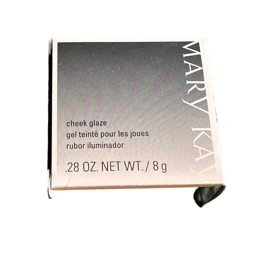 NEW NIB Mary Kay Tangerine/ Mandarine 033569‎ TV18 Cheek Glaze Blush .28 oz